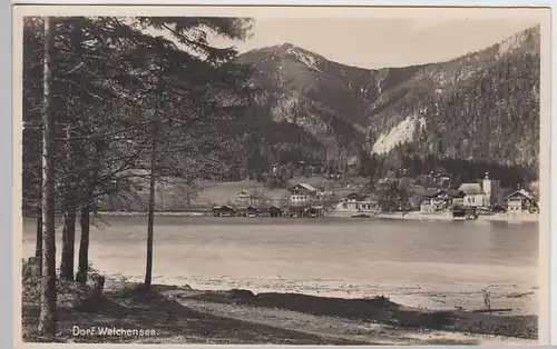(97527) Foto AK Dorf Walchensee, vor 1945