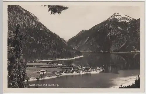 (97526) Foto AK Dorf Walchensee, Jochberg, vor 1945