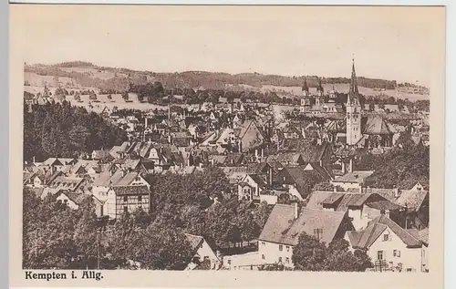 (97508) AK Kempten, Allgäu, Stadtansich, St. Mang, vor 1945