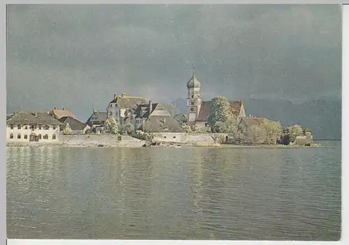 (96420) AK Wasserburg am Bodensee, 1945-1950er