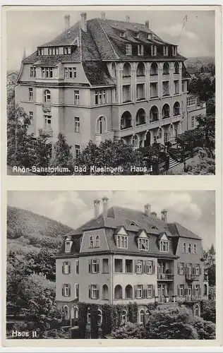 (96007) AK Bad Kissingen, Rhön Sanatorium 1932
