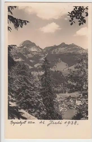 (95950) Foto AK Bayrischzell, 1938