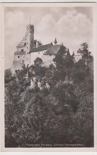 (95949) Foto AK Gößweinstein, Schloss, 1940