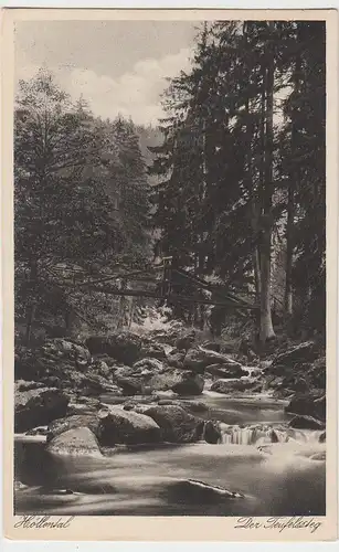 (95942) AK Höllental im Frankenwald, Teufelssteg, 1939