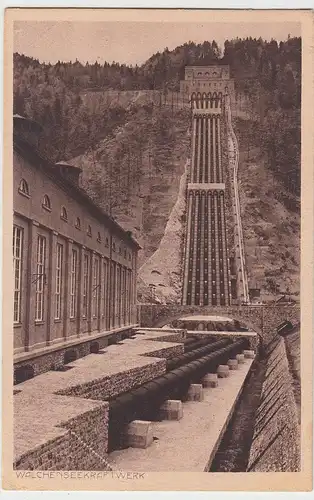 (95938) AK Walchenseekraftwerk, 1930