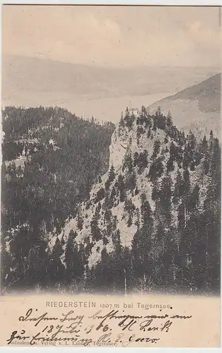 (95927) AK Riederstein bei Tegernsee, 1906