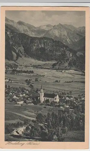 (95829) AK Hindelang, Totale, vor 1945