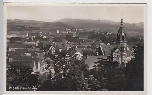 (95701) Foto AK Pegnitz, Totale, 1940