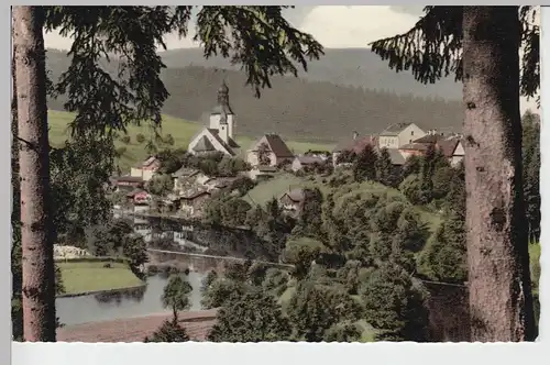 (95684) AK Regen, Blick auf die Stadt, nach 1945