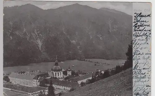 (94947) AK Kloster Ettal, Gesamtansicht 1904