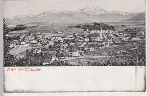 (94925) AK Prien am Chiemsee, Panorama, bis 1905