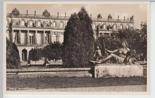 (92573) Foto AK Schloss Herrenchiemsee, vor 1945