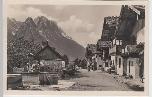 (92562) Foto AK Garmisch, 1933