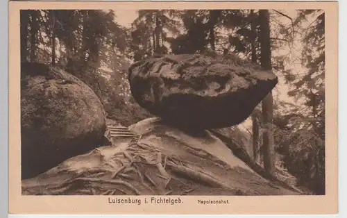 (92505) AK Luisenburg i. Fichtelgeb., Napoleonshut, vor 1945
