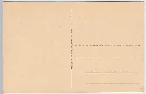 (92496) AK Weißmainfelsen i. Fichtelgebirge, Aufstieg, vor 1945