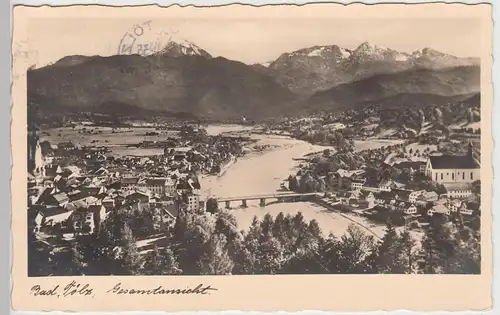 (91524) Foto AK Bad Tölz, Gesamtansicht, 1935