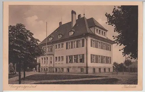 (90165) AK Georgensgmünd, Heilstätte 1928