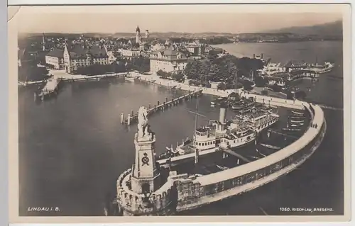 (89905) Foto AK Lindau (Bodensee), Luftbild 1926