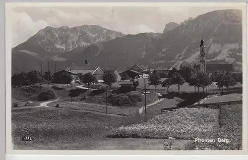 (89757) Foto AK Pfronten Berg, 1940