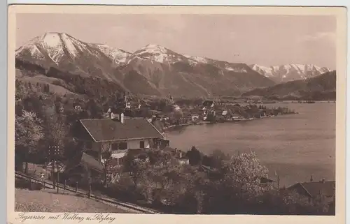 (85840) AK Tegernsee, Walberg, Setzberg, vor 1945