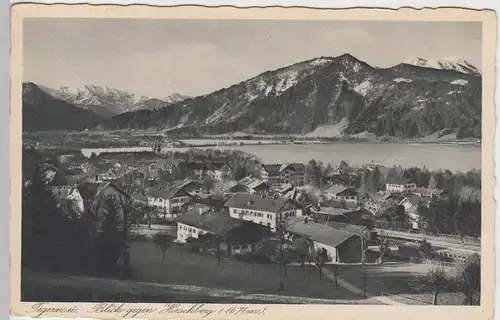 (84977) AK Tegernsee, Blick gegen Hirschberg vor 1945