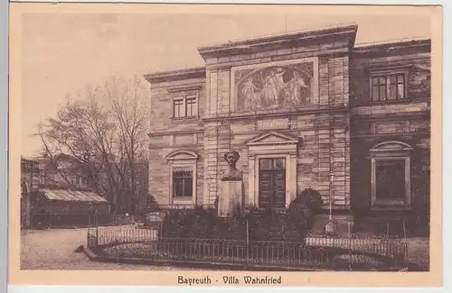 (84872) AK Bayreuth, Villa Wahnfried vor 1945