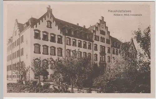 (82832) AK Neuendettelsau, Höhere Mädchenschule, 1921