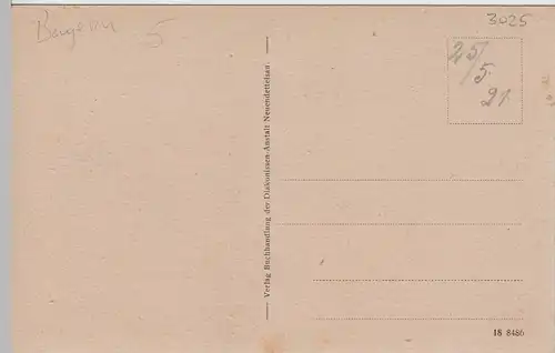 (82832) AK Neuendettelsau, Höhere Mädchenschule, 1921