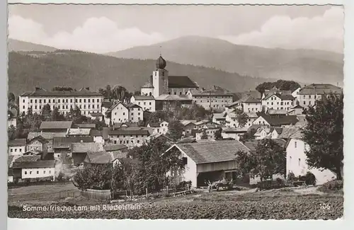 (82627) Foto AK Bayer. Wald, Lam, Riedelstein, Panorama, n. 1945
