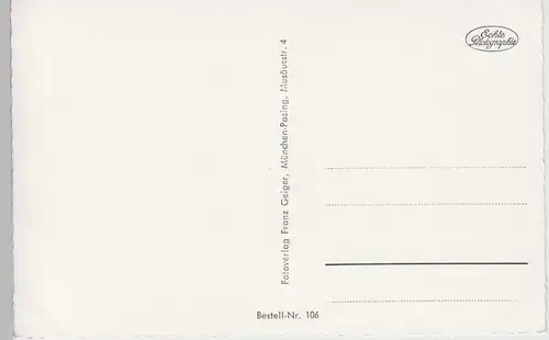 (82627) Foto AK Bayer. Wald, Lam, Riedelstein, Panorama, n. 1945