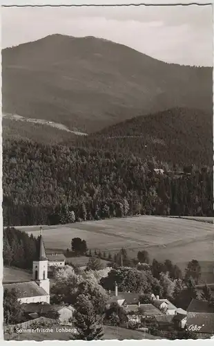 (82050) Foto AK Lohberg, Bayer. Wald, Kirche St. Walburga, nach 1945