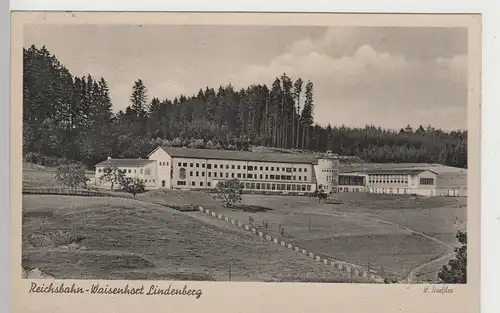 (81978) AK Lindenberg i. Allgäu, Reichsbahn Waisenhort, 1933-45