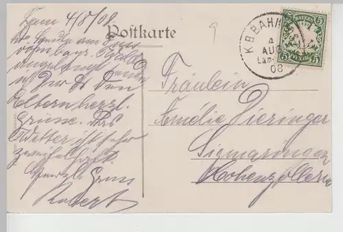 (81937) AK Lam, Gesamtansicht mit Riedelstein 1908