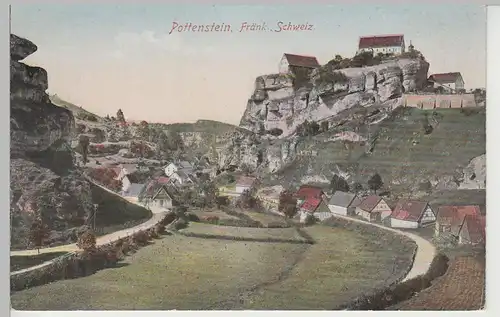 (81823) AK Pottenstein, vor 1945