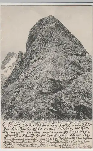 (81066) AK Heilbronner Weg, Bockkarkopf, Feldpost, Karte um 1904
