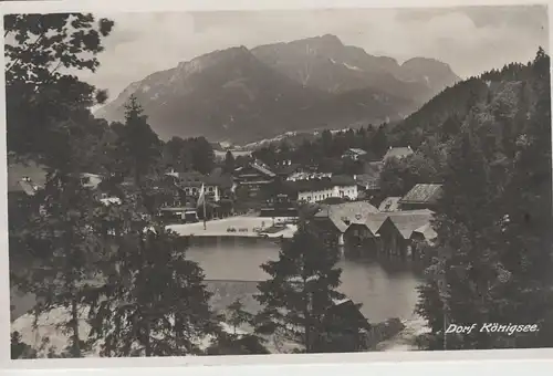 (80963) Foto AK Dorf Königsee, 1929