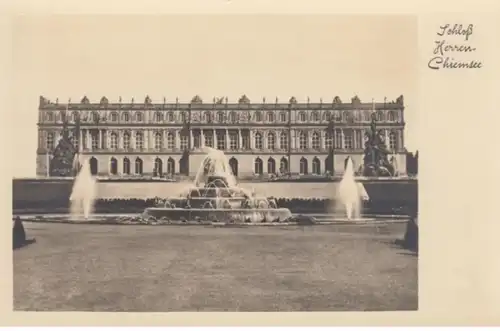 (804) Foto AK Schloss Herrenchiemsee 1936