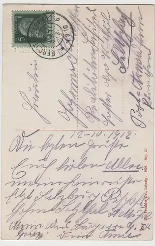 (79481) AK Berchtesgaden, Felsentor am Weg in die Ramsau, 1912