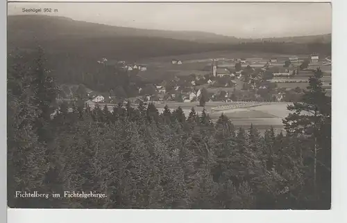 (79305) Foto AK Fichtelberg im Fichtelgebirge, Panorama 1933