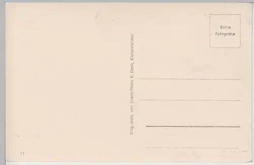 (79064) Foto AK Kiefersfelden, Ansicht mit Kaisergebirge, vor 1945