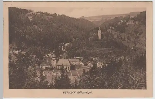 (78341) AK Berneck im Fichtelgebirge, 1924