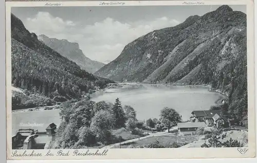 (78332) AK Saalachsee bei Bad Reichenhall, 1941