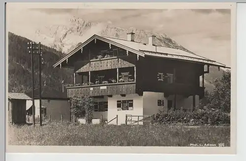 (78325) Foto AK Schönau, Landhaus Alpenveilchen, 1943