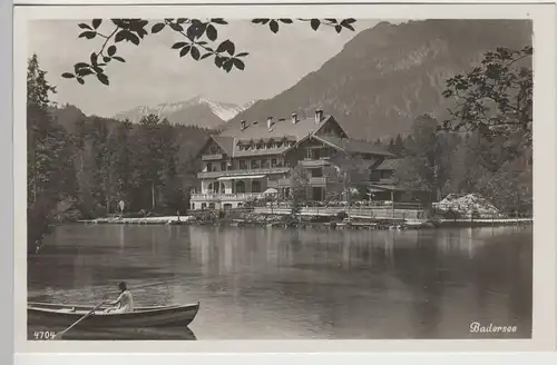 (78071) Foto AK Badersee, vor 1945