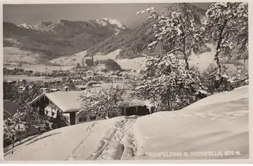 (780) Foto AK Ruhpolding, Panorama, Hochfelln 1936