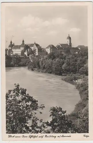 (77208) Foto AK Neuburg an der Donau, Schloss, um 1942