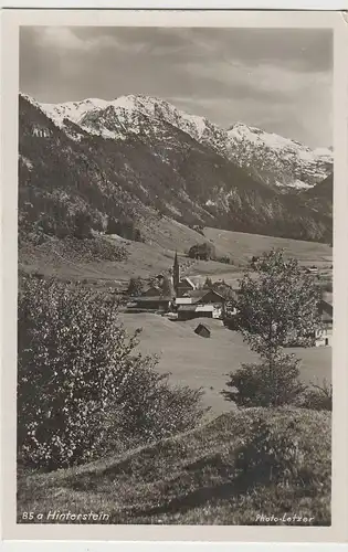 (76954) Foto AK Hinterstein in den Allgäuer Alpen, 1941
