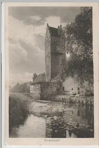 (76824) AK Dinkelsbühl, Rothenburger Tor, 1926