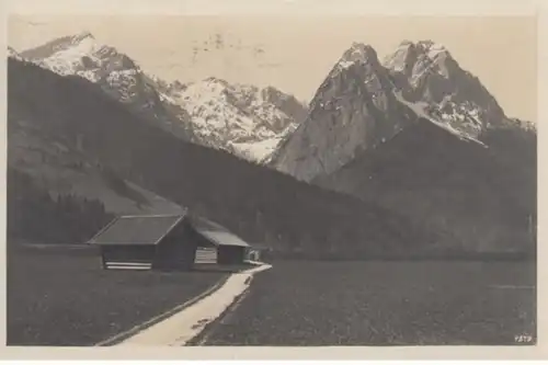 (765) Foto AK Alpspitze, Höllental, Waxenstein 1930