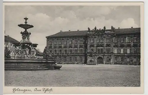 (74977) AK Erlangen, Am Schloss, 1939